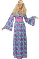 Vista previa: Vestido de mujer hippie psicodélico