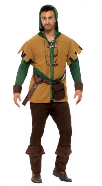 Robin forest thief costume for men