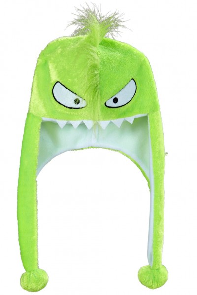 Green punk alien hat 3