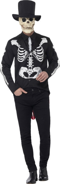 Koszula Jack szkielet z frakiem męski kostium
