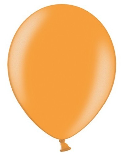50 ballons en mandarine 30cm