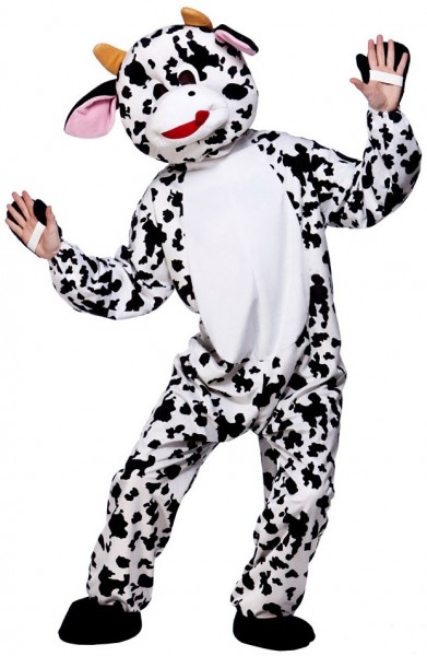 Grazing cow costume