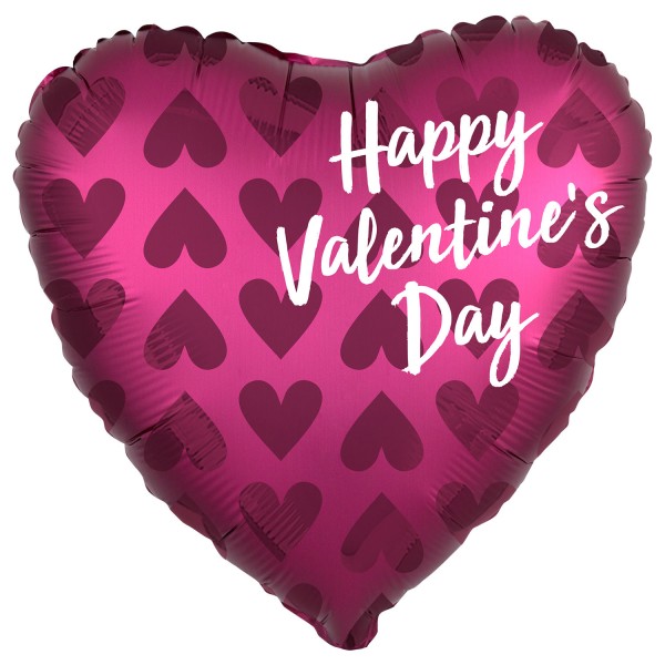 Happy Valentine's Day foil balloon 45cm