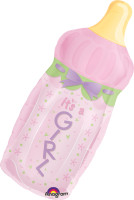 Baby bottle girl balloon