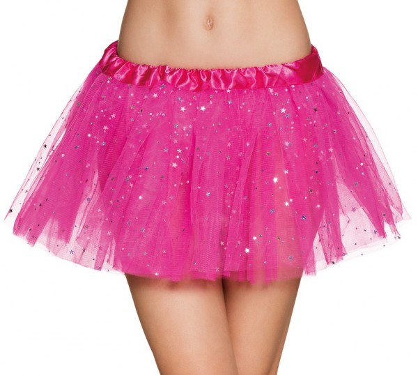 Magical glitter tutu pink for women