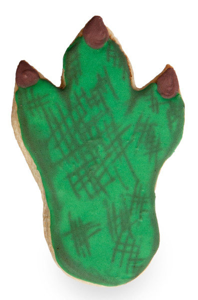 Dino footprint kakskärare 10,2 cm
