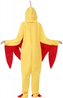 Preview: Chicken jumpsuit costume for adults