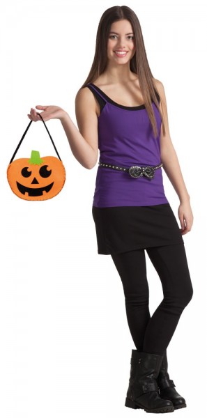 Halloween pumpkin handbag