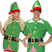 Vorschau: Elfen Helfer Weihnachts Kostüm Unisex