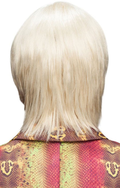 Blonde Heini jaren 70 pruik 2