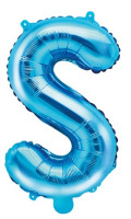 Voorvertoning: Folieballon S azuurblauw 35cm