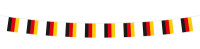 Garland met vlaggen van Duitsland