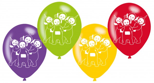 6 Teletubbies-familieballoner 23 cm