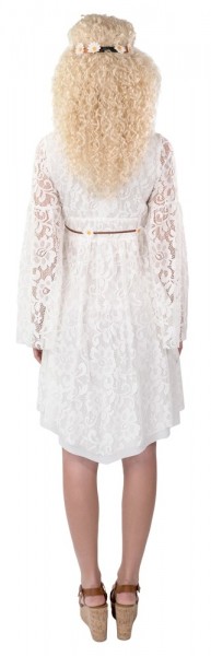 Biała koronkowa sukienka Juna 3