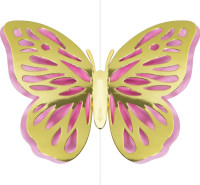 Anteprima: 3 grucce farfalla da appendere 1,6 m
