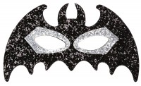 Vista previa: Media máscara de murciélago silvetta