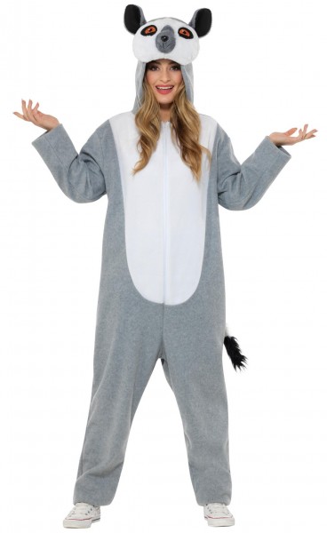 Lemur Julian pluche kostuum unisex 2