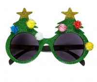 Oversigt: Juletræ fest briller