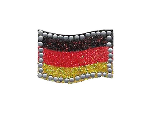 Glimmer-Tattoo Deutschland Fahne