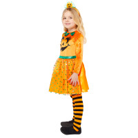 Preview: Mini baby pumpkin costume for girls