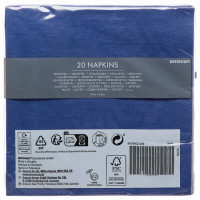 Preview: 20 Blueberry Eco napkins 33cm