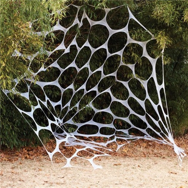 Gigantisch spinnenweb binnen en buiten 6m