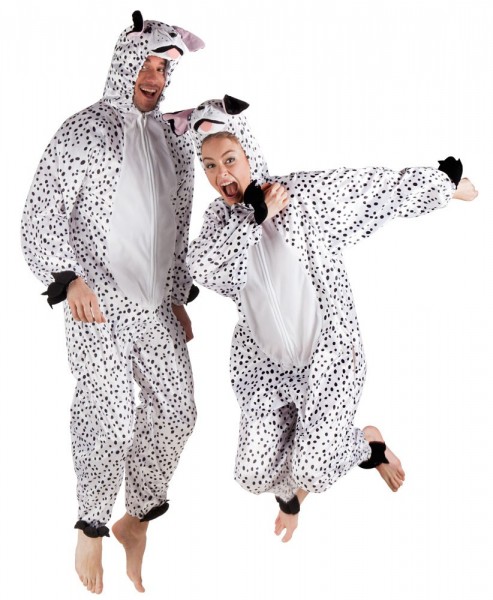 Dalmatian doggy unisex overall