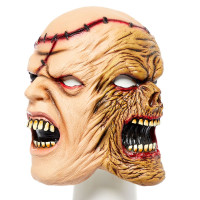 Preview: Horror Double Zombie Latex Mask