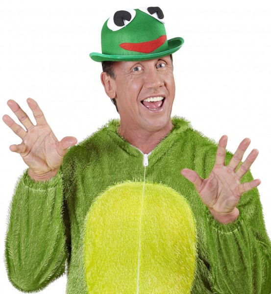 Funny frog melon hat 3