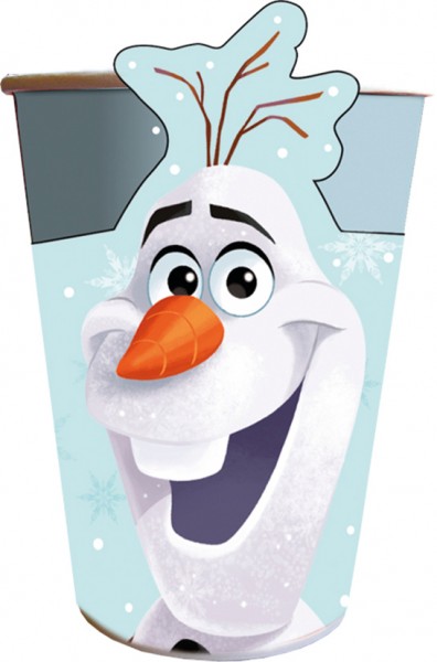 8 vasos de papel Winter World de Olaf 200ml