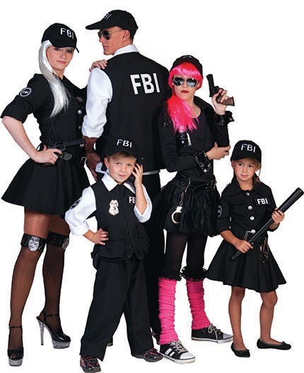 Special agent men's costume 4