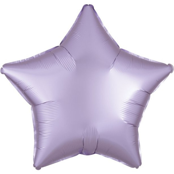 Satin Luxe Pastel Star Foil Balloon 48cm