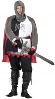 Oversigt: Knight Lionheart mænds kostume