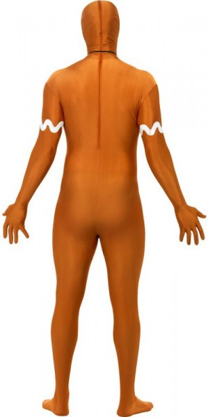 Gingerbread man morphsuit kostuum 2