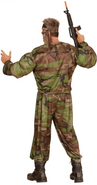 Costume Veit de soldat macho musclé 2