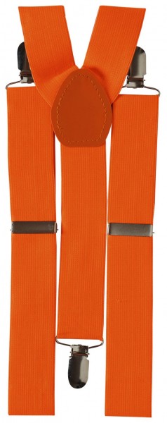 Orange suspenders