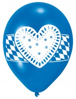 Vorschau: 6 Münchener Oktoberfest Ballons 23cm