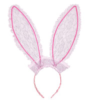 Widok: Uszy króliczka można wymodelować w kolorze różowym