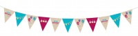 Cadena de banderines Deseos de cumpleaños 4m