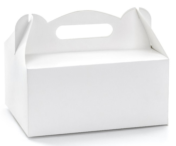 10 Wonderland white gift boxes