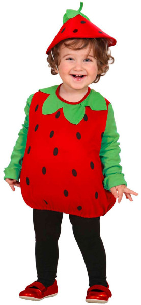 Ella Strawberry Costume For Peuters