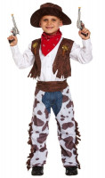 Aperçu: Projet de loi sur le costume de cow-boy du Far West pour garçon