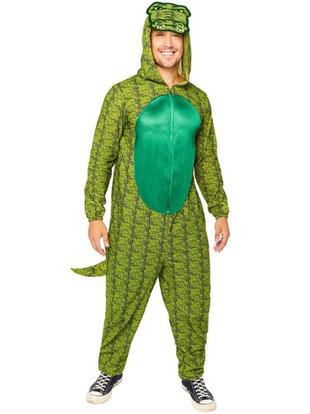Crocodile jumpsuit men's costume