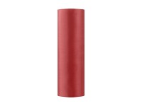 Satynowa tkanina Eloise czerwona 9m x 16cm