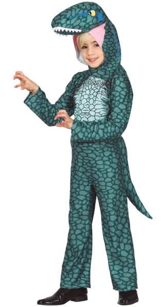 Dino Raptor kids costume