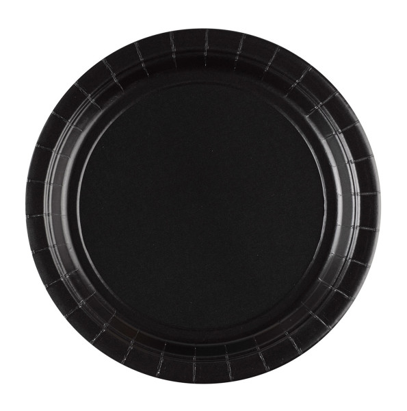20 black paper plates Magdeburg
