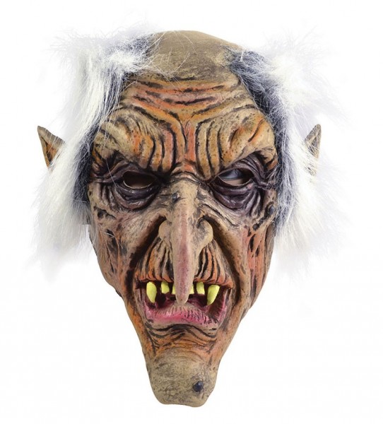 Horror gnome zombie maske