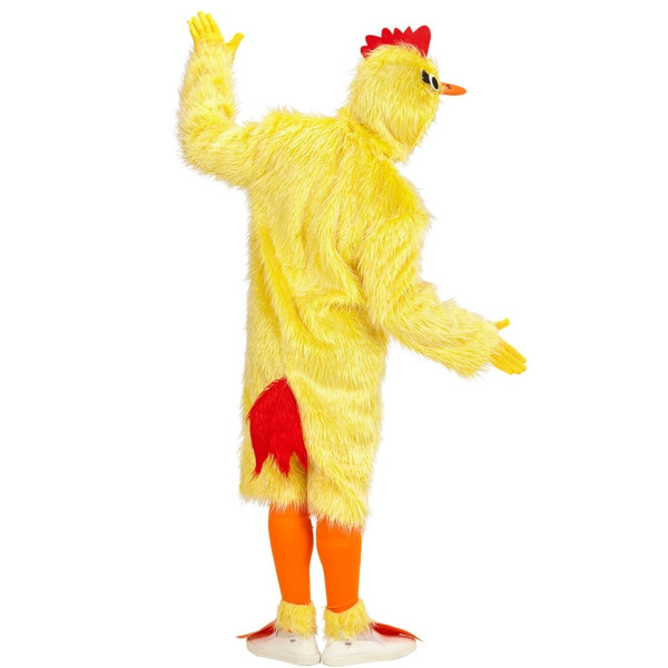 Gul kylling unisex voksen kostume 4