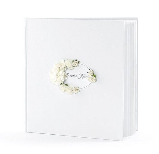 Gastenboek Tseremoniya met rozen 20,5 cm
