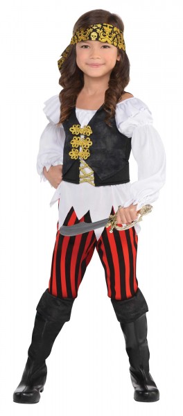 Piratin Martine Kostüm für Mädchen